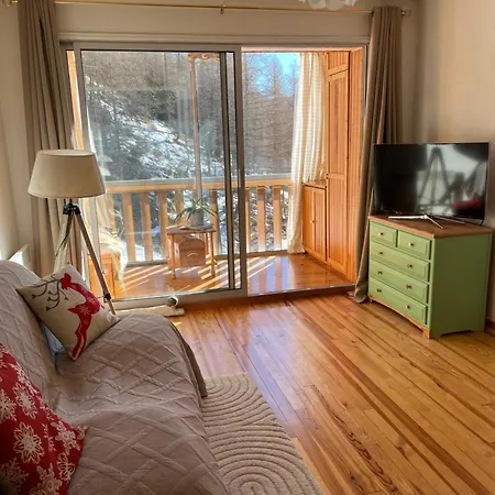 Appartement Grand Studio Avec Veranda La Foux D'allos Allos