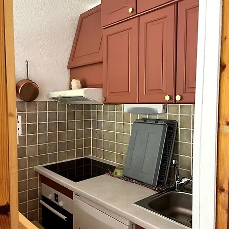 Grand Studio Avec Veranda La Foux D'allos Apartment *
