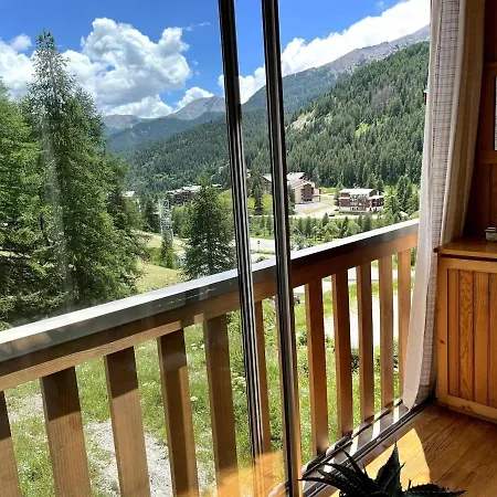 Grand Avec Veranda La Foux D'allos アパート *
