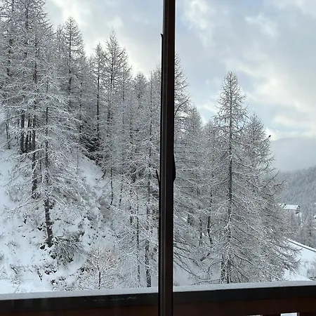 Grand Avec Veranda La Foux D'allos アパート *